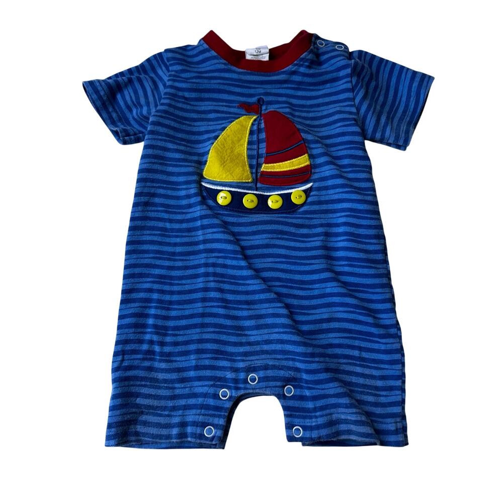 Ricrac & Ruffle romper